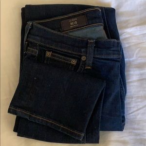J Crew Reid Size 28 dark blue jeans